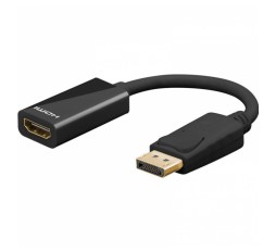 Slika izdelka: GOOBAY DisplayPort/HDMI 0,1 m črn adapter