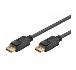 Slika izdelka: GOOBAY DisplayPort na DisplayPort 2m 4K 21,6 Gbit/s pozlačen kabel