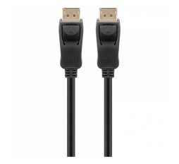 Slika izdelka: GOOBAY DisplayPort na DisplayPort 2m 4K 21,6 Gbit/s pozlačen kabel