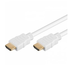 Slika izdelka: GOOBAY High Speed HDMI (M/M) 2.0 4K 60Hz 0,5m z Ethernet pozlačen bel kabel
