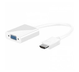 Slika izdelka: GOOBAY HDMI na VGA 0,15m bel adapter