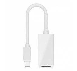 Slika izdelka: GOOBAY Mini DisplayPort (M) na HDMI (Ž) 0,15m bel adapter