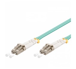 Slika izdelka: GOOBAY OM3 Multimode LC-UPC 0,5m turkizna patch optični kabel