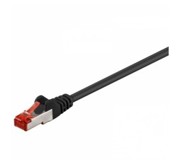 Slika izdelka: GOOBAY S/FTP (PiMF) CAT 6 patch 5m črn mrežni povezovalni kabel