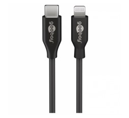 Slika izdelka: GOOBAY USB-C na Apple (Lightning) 0,5m 87W napajalni in sync MFi kabel