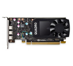 Slika izdelka: Grafična kartica Quadro P400, 2GB GDDR5, PCIe 3.0 x16, 3x mDP, Low Profile, PNY