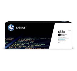 Slika izdelka: HP 658X Black LaserJet Toner Cartridge