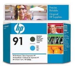 Slika izdelka: HP TISKALNA GLAVA BLACK AND CYAN HP 91 DJ Z6100
