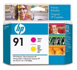 Slika izdelka: HP TISKALNA GLAVA MAGENTA AND YELLOW HP 91 DJZ6100