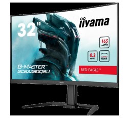 Slika izdelka: IIYAMA 32" ETE VA-panel Curved Gaming 1500R, G-Master Red Eagle, FreeSync, 2560x1440@144Hz, 350cd/m², 1x DisplayPort, 2xHDMI, 0,2ms MPRT, Speakers, USB-HUB 