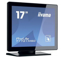 Slika izdelka: IIYAMA Monitor 17" PCAP Bezel Free Front, 10P Touch, 1280x1024, Speakers, VGA, DVI, 215cd/m² 