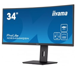 Slika izdelka: IIYAMA Monitor XCB3494WQSN-B5 34" ETE UW IPS-panel, 3440x1440 120Hz, 300cd/m², 0,4ms MPRT, Speakers, USB-C Dock 