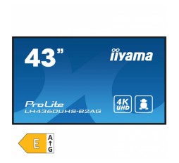 Slika izdelka: IIYAMA ProLite LH4360UHS-B2AG 42,5" (108cm) 4K UHD VA 24/7 Android zvočniki informacijski zaslon
