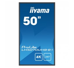 Slika izdelka: IIYAMA ProLite LH5070UHB-B1 49,5" (125,7cm) UHD VA HDMI informacijski zaslon