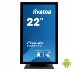 Slika izdelka: IIYAMA ProLite T2234AS-B1 54,6cm (21,5") IPS LED LCD Android na dotik informacijski / interaktivni monitor