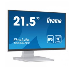 Slika izdelka: IIYAMA ProLite T2252MSC-W2 54,5cm (21,5") FHD IPS LED zvočniki beli na dotik informacijski / interaktivni monitor
