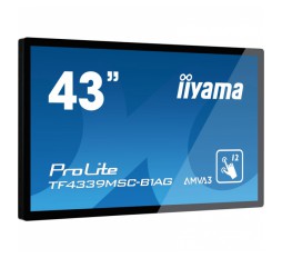 Slika izdelka: IIYAMA ProLite TF4339MSC-B1AG 108cm (43'') FHD LED LCD AMVA3 HDMI/VGA 24/7 PCAP open frame na dotik informacijski / interaktivni monitor