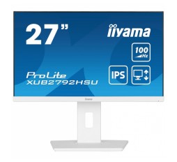 Slika izdelka: IIYAMA ProLite XUB2792HSU-W6 68,5cm (27") FHD IPS 100Hz HDMI/DP zvočniki bel monitor