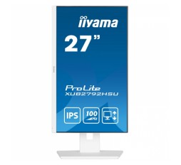 Slika izdelka: IIYAMA ProLite XUB2792HSU-W6 68,5cm (27") FHD IPS 100Hz HDMI/DP zvočniki bel monitor