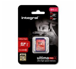 Slika izdelka: Integral spominska kartica UltimaPro X SDHC 64GB Class 10