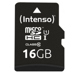 Slika izdelka: Intenso 16GB microSDXC UHS-I Class 10 Premium spominska kartica