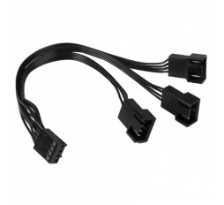 Slika izdelka: INTER-TECH 4Pin PWM na 3x 4Pin PWM ventilator 15cm kabel razdelilec