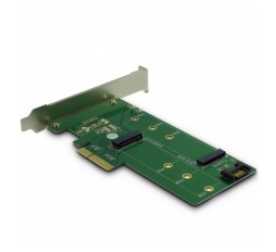 Slika izdelka: INTER-TECH KT015 M.2 PCIe SSD in M.2 S-ATA NVMe 32Gbit/s adapter