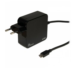 Slika izdelka: INTER-TECH PD-2065 USB-C PD 5-20V 65W 1,8m črni polnilec