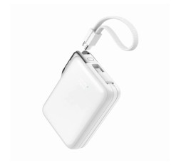 Slika izdelka: Joyroom prenosna baterija 10.000mAh 30W PowerBank Lightning TipC bela JR-PBF27 P