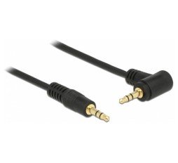 Slika izdelka: Delock kabel AVDIO 3.5M-3.5M  2m kotni 83756