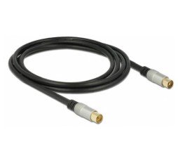 Slika izdelka: Delock kabel VIDEO TV Antenski M/Ž 2m 88946