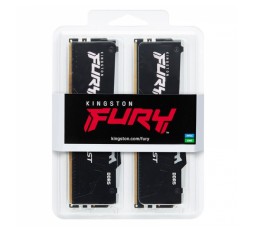 Slika izdelka: KINGSTON Fury Beast 64GB (2x32GB) 5600MT/s DDR5 CL40 XMP (KF556C40BBAK2-64) RGB ram pomnilnik