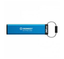 Slika izdelka: KINGSTON IronKey Keypad 200 32GB USB3.2 Gen1 Type-A FIPS 140 & XTS-AES IKKP200/32GB USB ključ
