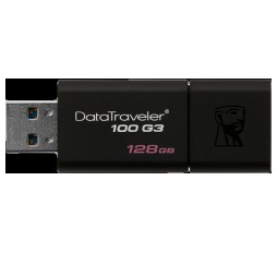Slika izdelka: Kingston Usb ključ 128GB Data Traveler 100 USB3.0 G3