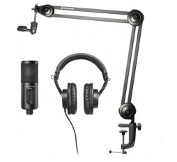 Slika izdelka: Komplet za ustvarjalce Audio-Technica Creator Pack, mikrofon, slušalke, nosilec