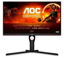 Slika izdelka: LED monitor AOC 25G3ZM/BK (24.5" FHD VA 240Hz 3FL) Gaming