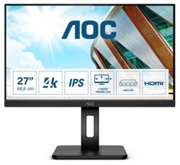 Slika izdelka: LED monitor AOC U27P2CA (27" 4K UHD IPS USB-C) Pro-line
