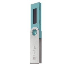 Slika izdelka: Ledger Nano S, denarnica za Bitcoin in druge kriptovalute, USB, modra