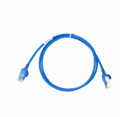 Slika izdelka: Leviton patch UTP CAT.6 0,9m moder 3,8mm HighFlex P24 6H4P0-03L
