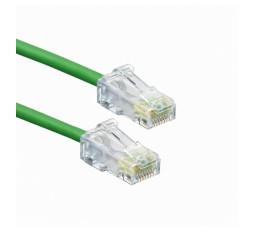 Slika izdelka: Leviton patch UTP CAT.6 3m zelen 3,8mm HighFlex P12 6H4P0-10G