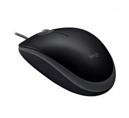 Slika izdelka: LOGITECH B110 SILENT USB optična črna miška