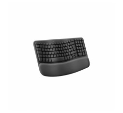 Slika izdelka: Logitech brezžična tipkovnica ergonomska Wave Keys črna SLO gravura