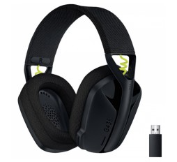 Slika izdelka: LOGITECH G435 Wireless LightSpeed Gaming z mikrofonom črne slušalke