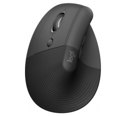 Slika izdelka: LOGITECH ergonomska miška Lift Bluetooth, siva/črna