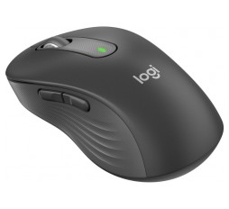 Slika izdelka: Logitech miška Signature M650, velikost L, Bluetooth, grafitna za levičarje
