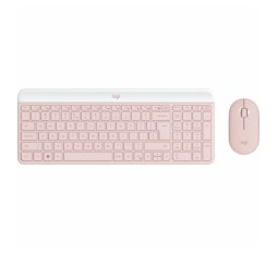 Slika izdelka: Logitech Slim Wireless Combo MK470, SLO gravura, roza