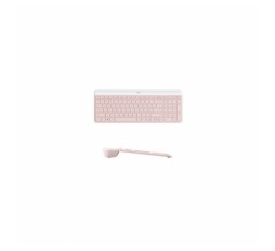 Slika izdelka: Logitech Slim Wireless Combo MK470, SLO gravura, roza