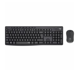 Slika izdelka: Logitech tipkovnica +miška brezžična Desktop MK295 SLO - grafitna barva SLO, silent