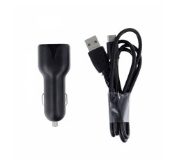 Slika izdelka: MAXLIFE AVTOPOLNILEC 2XUSB 2,4A+KABEL TYPE C FAST CHARGE ČRN