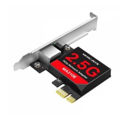 Slika izdelka: MERCUSYS MA310E 2.5 Gigabit/RJ45 PCIe adapter